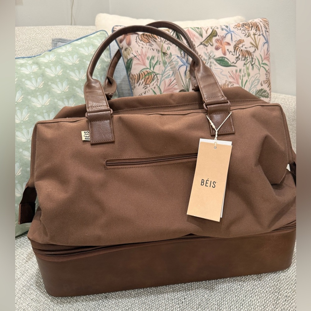 BEIS The Weekender Bag in Maple (Brown)